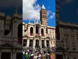 Basilica of St Mary Major , Rome, Italy 🇮🇹 #Shorts