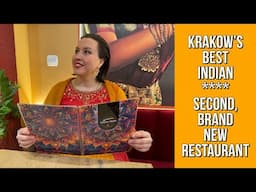 Brand new Indian Restaurant, Bharat Flame, next to Wawel Castle! Opening night!