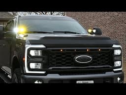 MORE LIGHT! Installing a 2nd pair of amber Morimoto ditch lights to my F250.