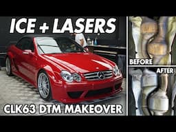 Race‑Bred CLK63 DTM Revived! Dry‑Ice + Laser Deep‑Clean & Show‑Car Paint Correction