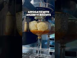 Affogato With Amaretti Biscuits #affogato #coffee #shorts