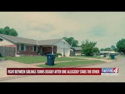 Fight between siblings turns deadly after one allegedly stabs the other