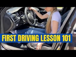 Your First Driving Lesson 101: Beginners Start Here!
