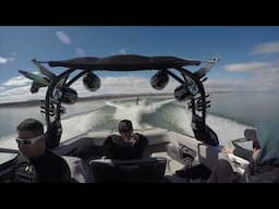2025 Lake Testing the Boat - Northern Utah Wakeboarding