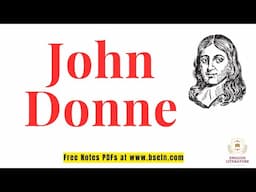 John Donne: Life, Poetry & Controversies | Metaphysical Master of the English Renaissance