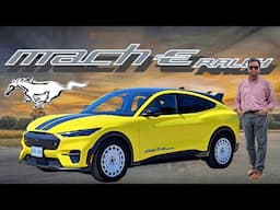 2025 Ford Mustang Mach E Rally Review – Can it Really Race on Dirt Roads?