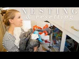 April Reset : Nesting, Organizing, and A Fresh Start