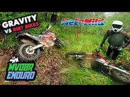 Mt Gentle Annie In The Pouring Rain: Mad Overgrown Trails GasGas ES700 KTM 690 - MVDBR Enduro #371