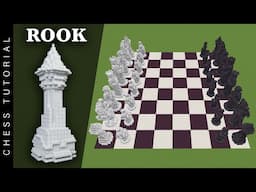 How to Build a Rook | Minecraft Chess Tutorial
