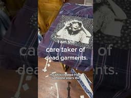 I am a caretaker of dead garments. If they could talk, what would their story be? #stevienicksvibes