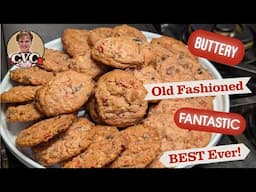 Buttery Fruit Cake Cookies - Old Fashioned Simple Ingredient Cooking