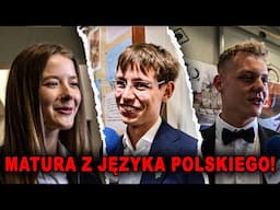 MATURA z języka polskiego w jarocińskim liceum!