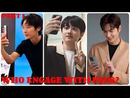 TOP 20 KOREAN ACTOR WHO PERSONALLY RESPOND TO FANS ON SOCIAL MEDIA