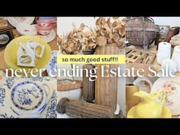 Estate Sale Haul + DIY Plant Tips • Unique Vintage Finds & Home Décor Ideas • Epic Estate Sale Haul