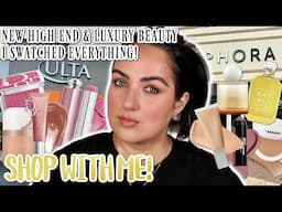 NEW MAKEUP AT SEPHORA & ULTA SWATCHED! + MY SUMMER MAKEUP ROUTINE | LET'S GO SHOPPING!