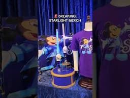 preview of the new Disney Starlight: Dream the Night Away evening parade merchandise