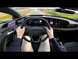 2025 Audi A6 e-tron (367hp) - POV Test Drive