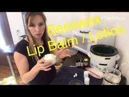 BeesWax Lip Balm Recipe, ChapStick DIY, Beeswax Lotion How to, Beeking, Backyard Bee Builder