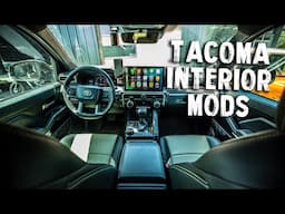 Tacoma Interior Mods 2024/2025 4th Gen Tacoma Interior Upgrades