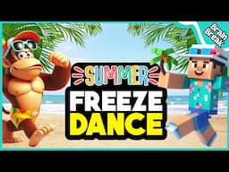 Summer Brain Break | Freeze dance | Exercise for Kids | Yoga For Kids