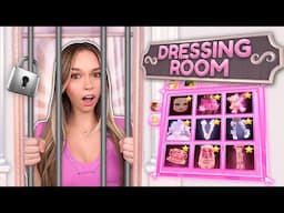 Dress to Impress But I'm *LOCKED* In The DRESSING Room..
