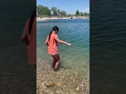 It’s time to go fishing with socks on 🤣👀 #fishing #fishingvideo #foryou