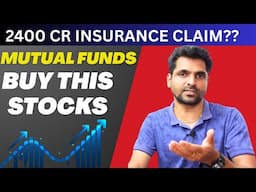 MUTUAL FUNDS BUY STOCKS? 2400 CRORE INSURANCE CLAIM ?? | Tamil Share Market Tomorrow Nifty Analysis