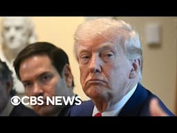 Trump blames Biden for GDP numbers that show U.S. economy shrunk in 2025
