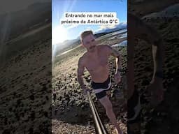 Entrando no mar mais próximo da Antártica 0°C