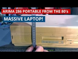 Old Arima 286 portable computer - Not working - Any hope for this one ?