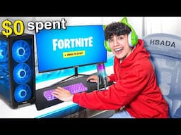 I Built a ENTIRE Gaming Setup With $0...