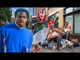 Inside Toronto's Homeless & Drug Addiction Epidemic! 🇨🇦