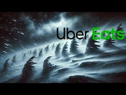 Snow Storm Ride With Me Uber Eats
