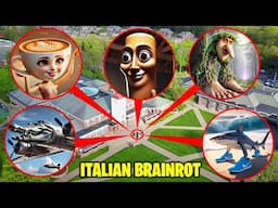 Drone Catches ALL ITALIAN BRAINROT ANIMALS IN REAL LIFE! (BOMBBARDINO CROCODILO, TUNG TUNG & MORE)