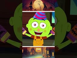 Baby Zombie's Birthday Party Song #shorts #halloween #kidssongs