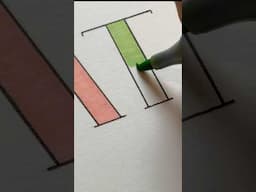 Will the marker stay in the lines? #oddlysatisfying #art #oddlysatisfyingart