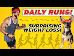 I ran 1 MILE a day for 30 days (1.6km). Here's what happened: weight loss and improved performance!