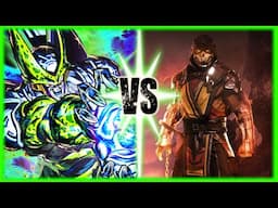 Perfect Cell Vs Scorpion Episode 2 [Mortal Kombat Blender Animation]