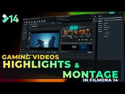 Filmora 14 for Gamers: Create INSANE Montages with AI!
