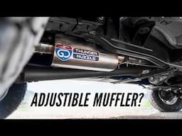Adjustable Muffler Thunder Muzzle Review | From Quiet to Straight Pipe Instantly