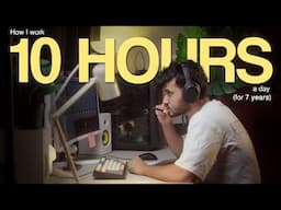 How I Work 10 Hours DAILY (without burning out)