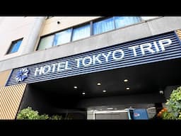 1 Min from Yamanote Line in Japan! 🚉 Hidden Tokyo Hotel + 24h Soba & Teppanyaki 🍜 | HOTEL TOKYO TRIP