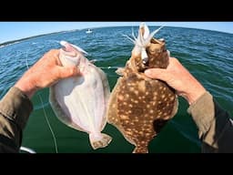 Most Fluke I've Ever Caught - 100+! UNCUT Fishing with Simple Rig!