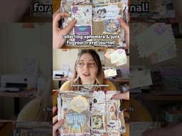 chatty journal with me out now! #journalideas #junkjournal #journaling #journalwithme #traveljournal