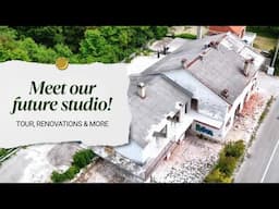 Inside our New Studio Building: Tour & Renovation Plans | TGE Vlog #2