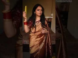 silak ki saree pe makeup kaise kare birbaniyo ke liye #aparnatanwarmakeover #shortsindia #short