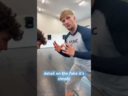 Josh Barr’s wrestling takedown setups - fakes are 💰 #wrestling #bjj #grappling