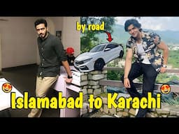 By Road karachi agai 😍 | 18 ghanty main 🙄🙄🙄