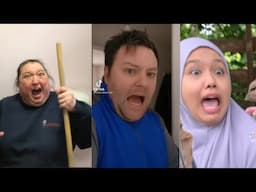 BEST SCARECAM  Pranks Reaction 2025 😂 #349 // Jumpscare // Funny Video //TikTok Honors/