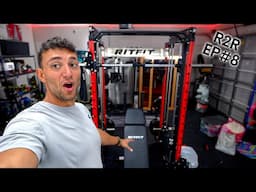 Road 2 Ripped ep. 8 // New Gym Equipment and High Protein Recipes!